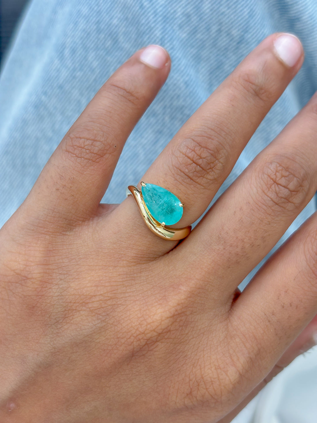JPRG-5973/14571 Paraiba Tourmaline Ring | 18K