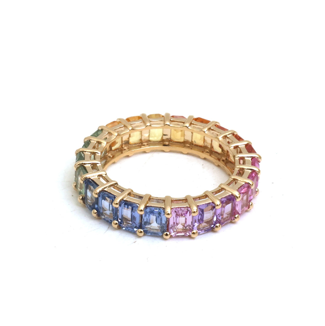 JPRG-5974/14572 Rainbow Sapphire Ring | 14K