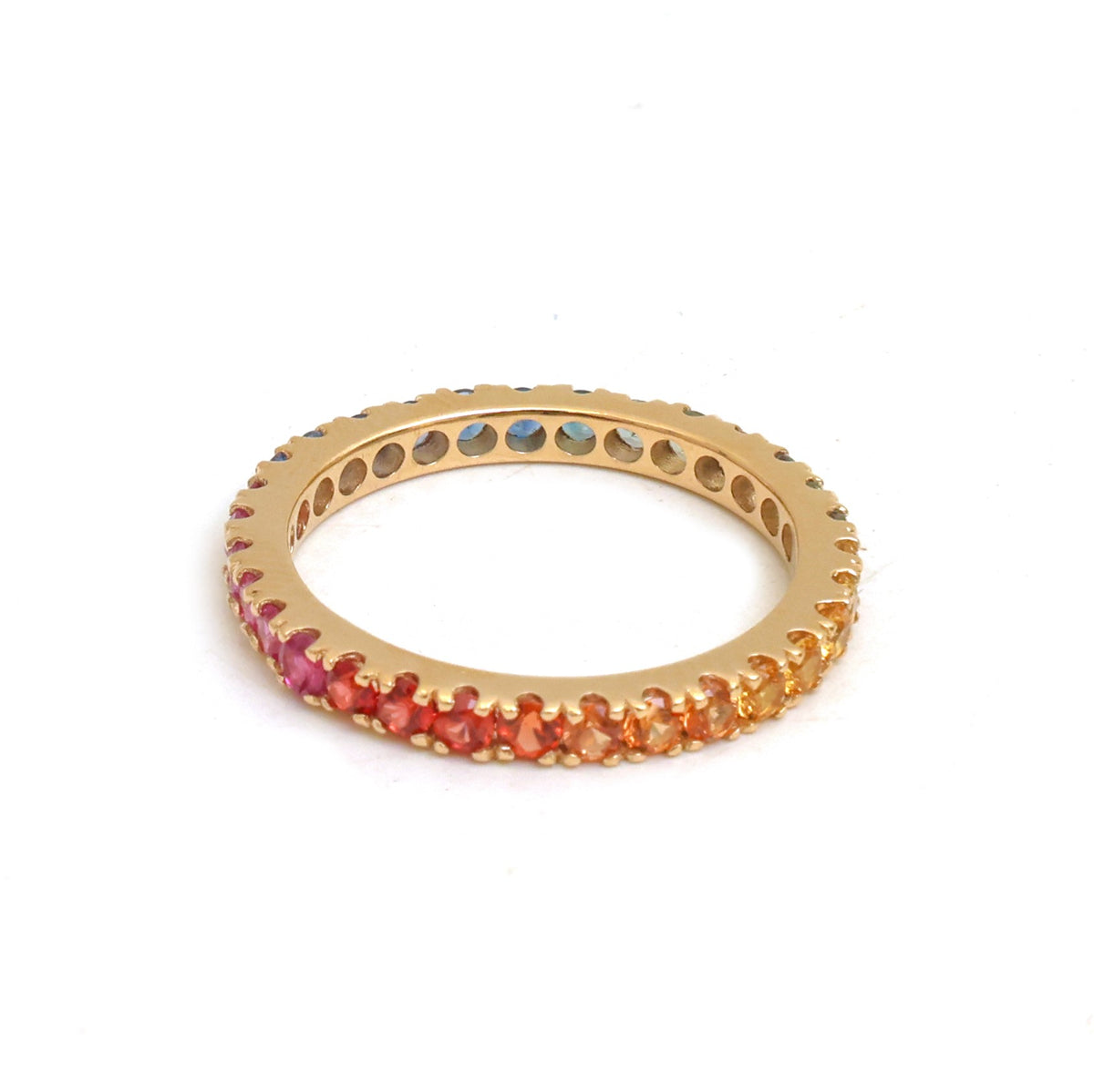 JPRG-5975/14573 Rainbow Sapphire Ring | 14K