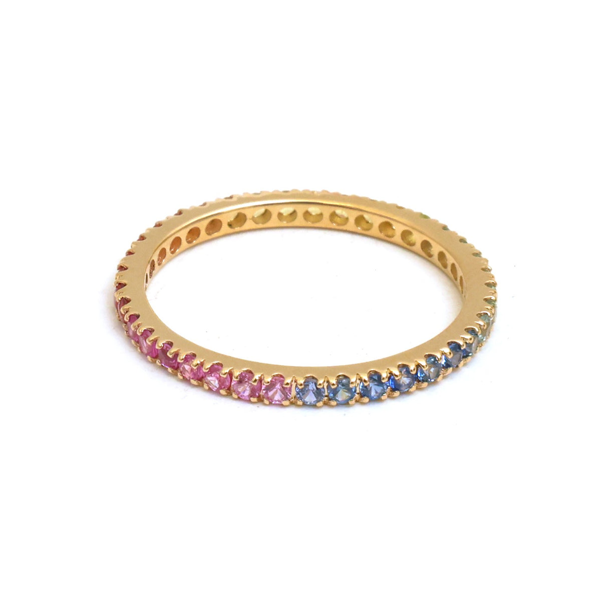 JPRG-5976/14574 Rainbow Sapphire Ring | 14K