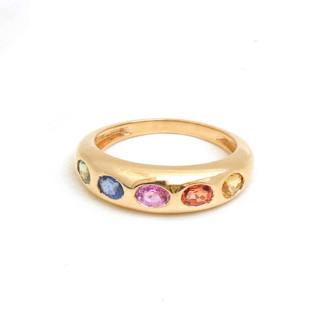 JPRG-5980/14578 Rainbow Sapphire Ring | 14K