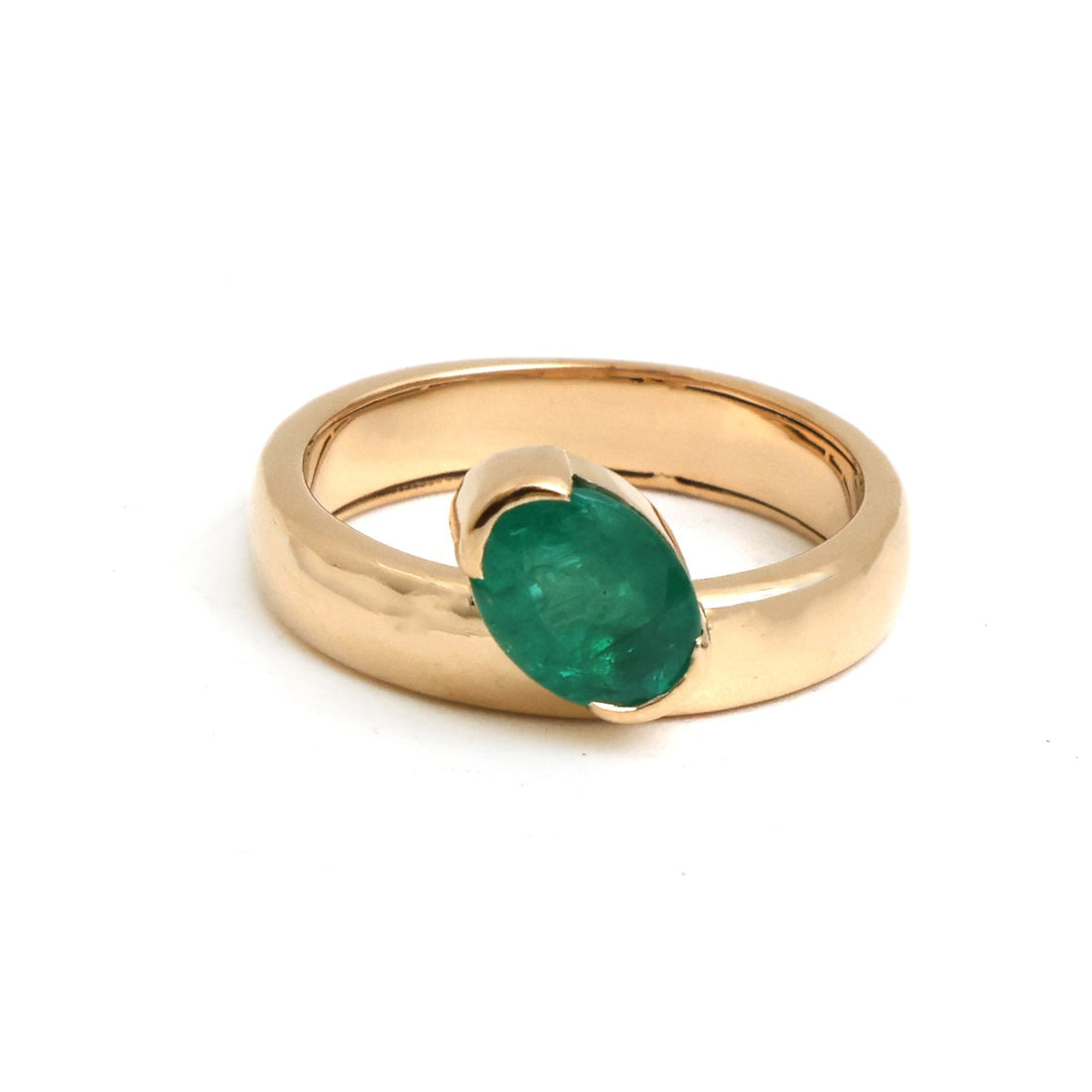 JPRG-5984/14602 Emerald Ring | 18K