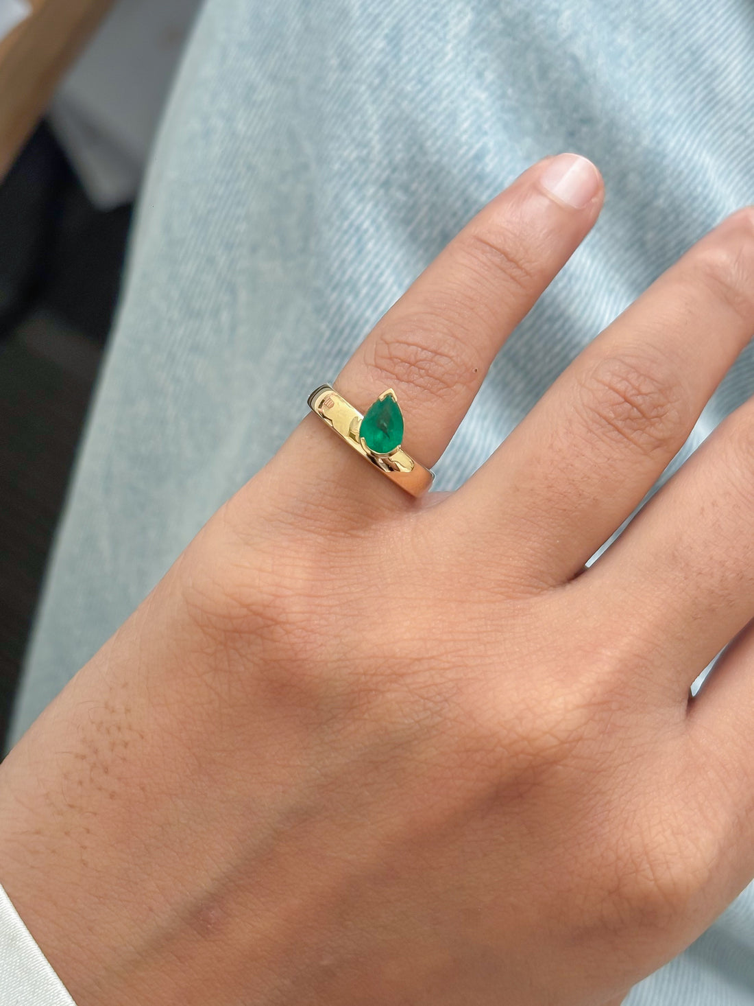 JPRG-5986/14604 Emerald Ring | 18K