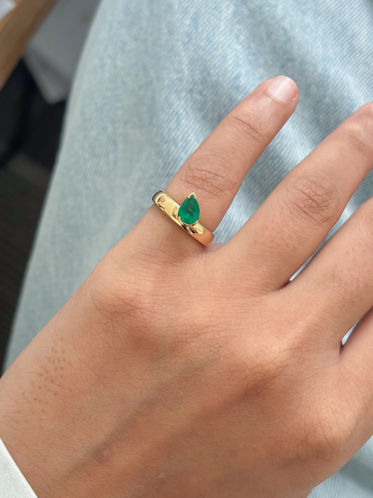 JPRG-5986/14604 Emerald Ring | 18K