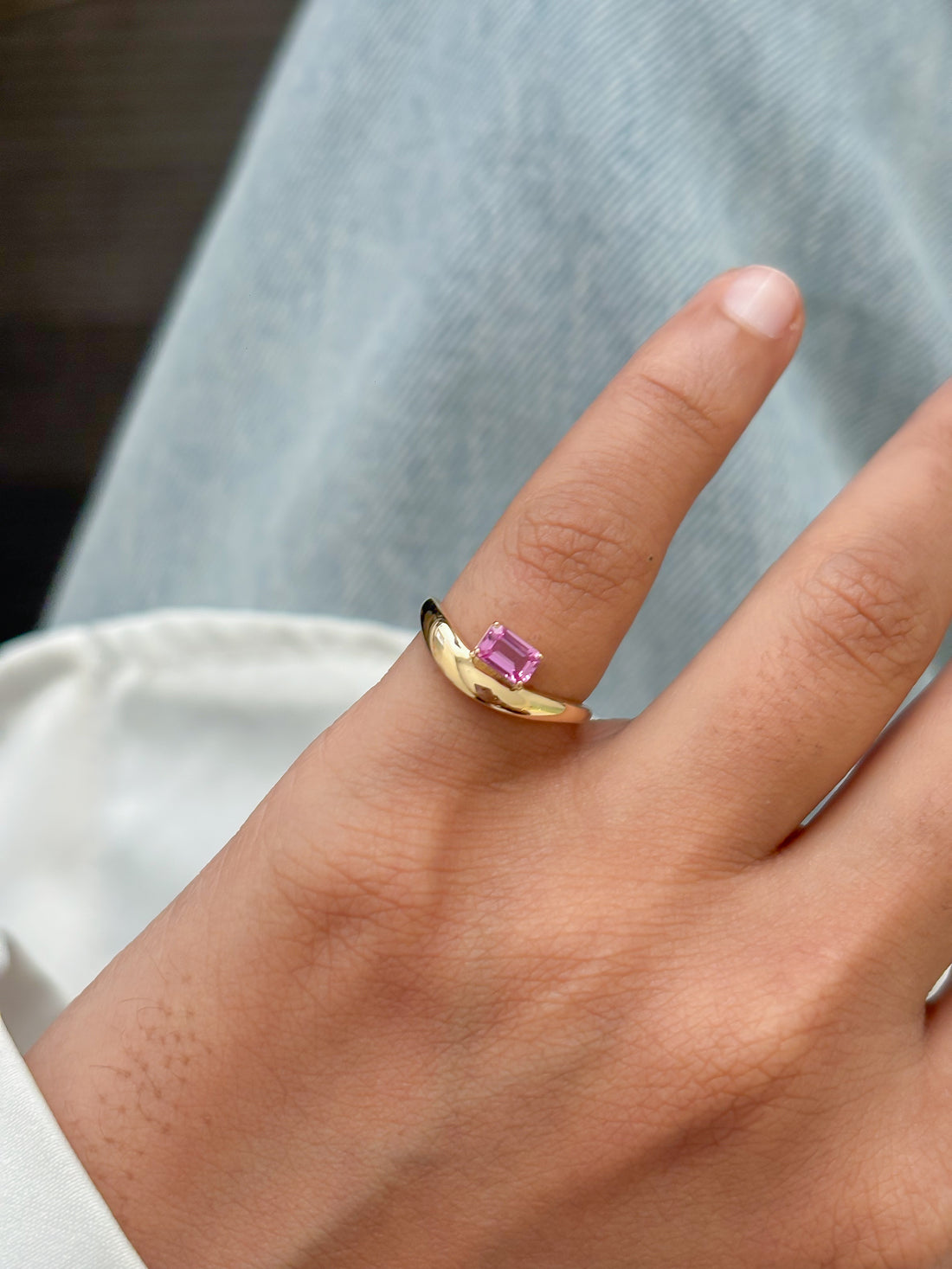 JPRG-5988/14606 Pink Sapphire Ring | 18K