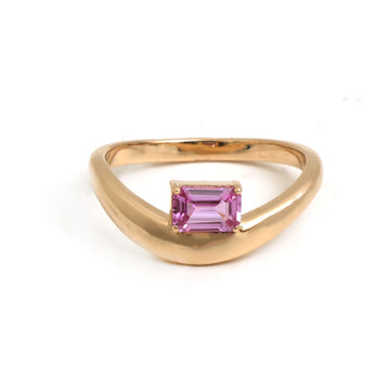 JPRG-5988/14606 Pink Sapphire Ring | 18K