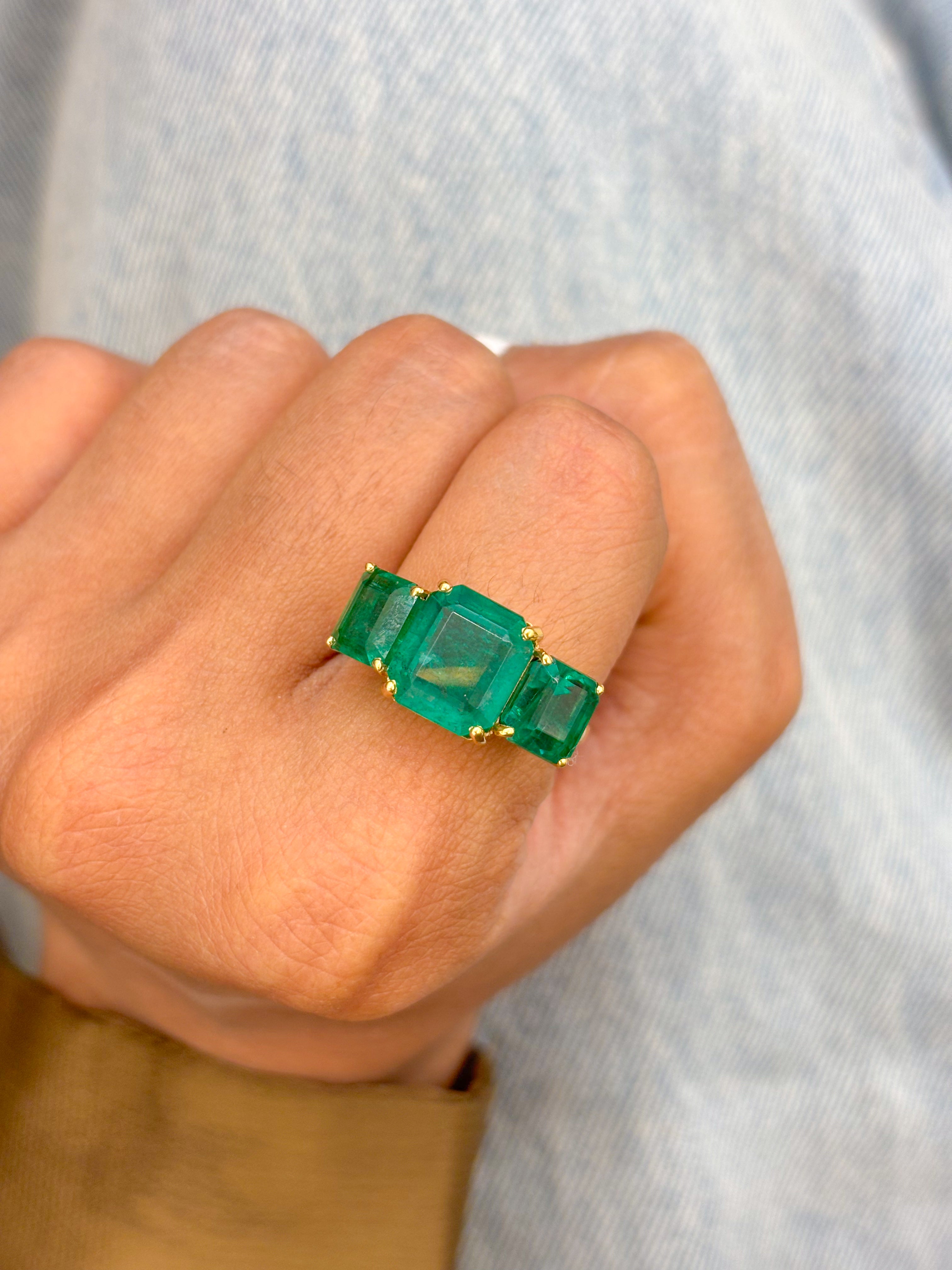 JPRG-599/1583 Emerald Ring | 18K