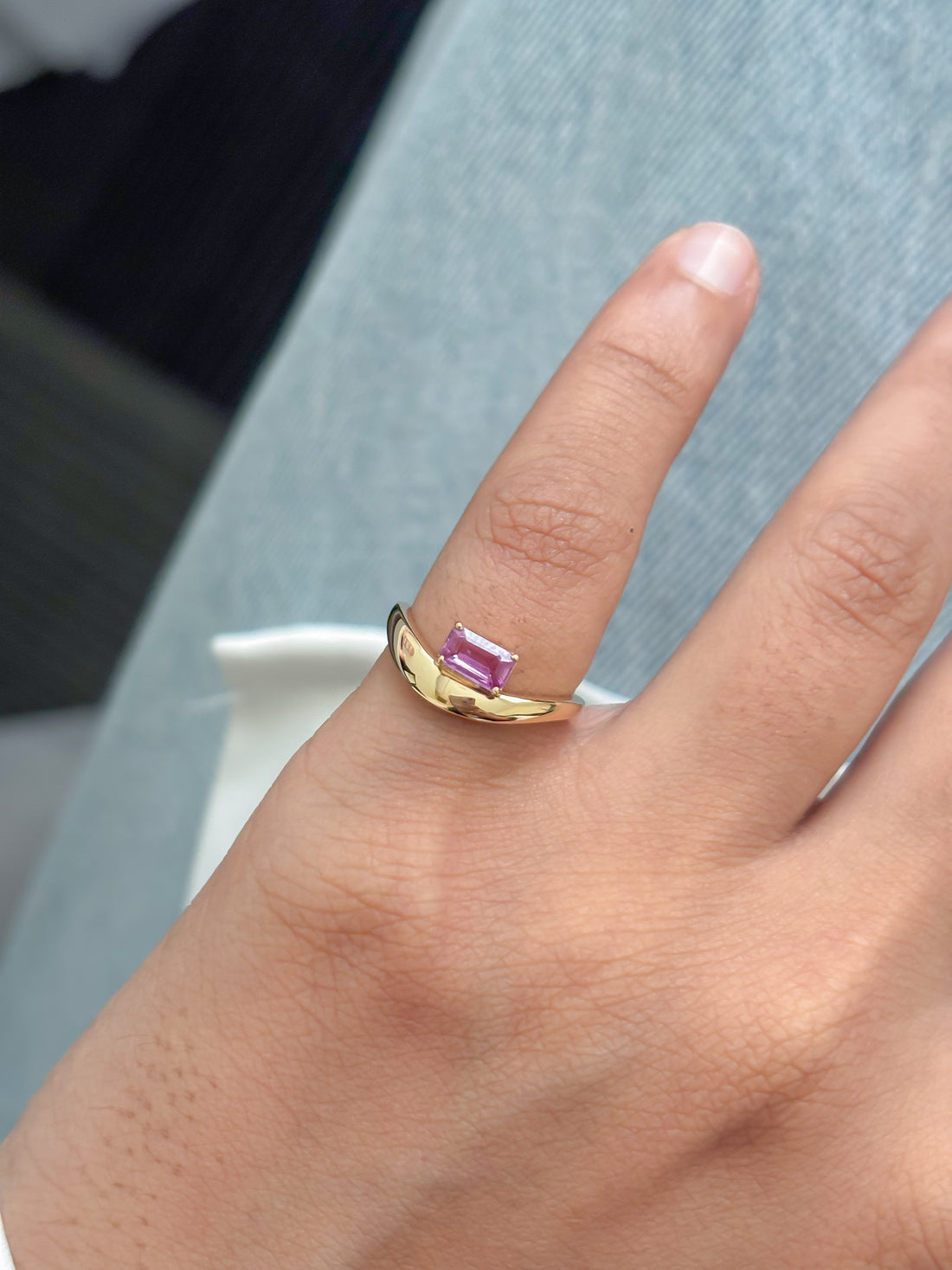 JPRG-5990/14608 Pink Sapphire Ring | 18K