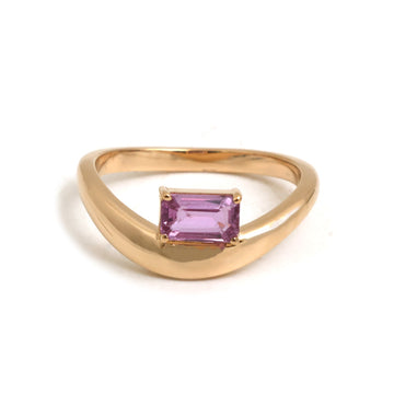 JPRG-5990/14608 Pink Sapphire Ring | 18K
