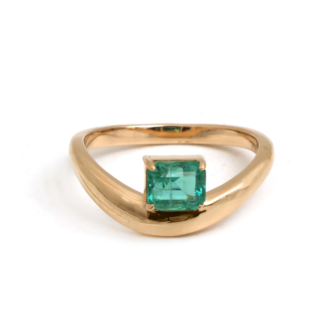 JPRG-5991/14609 Emerald Ring | 18K