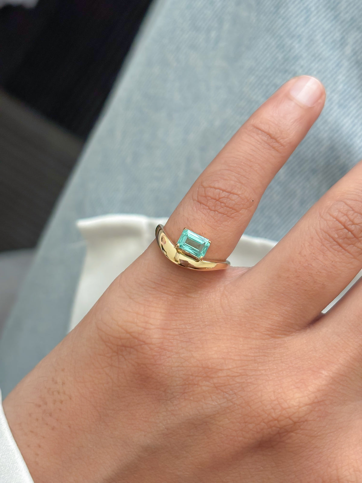 JPRG-5992/14610 Paraiba Tourmaline Ring | 18K