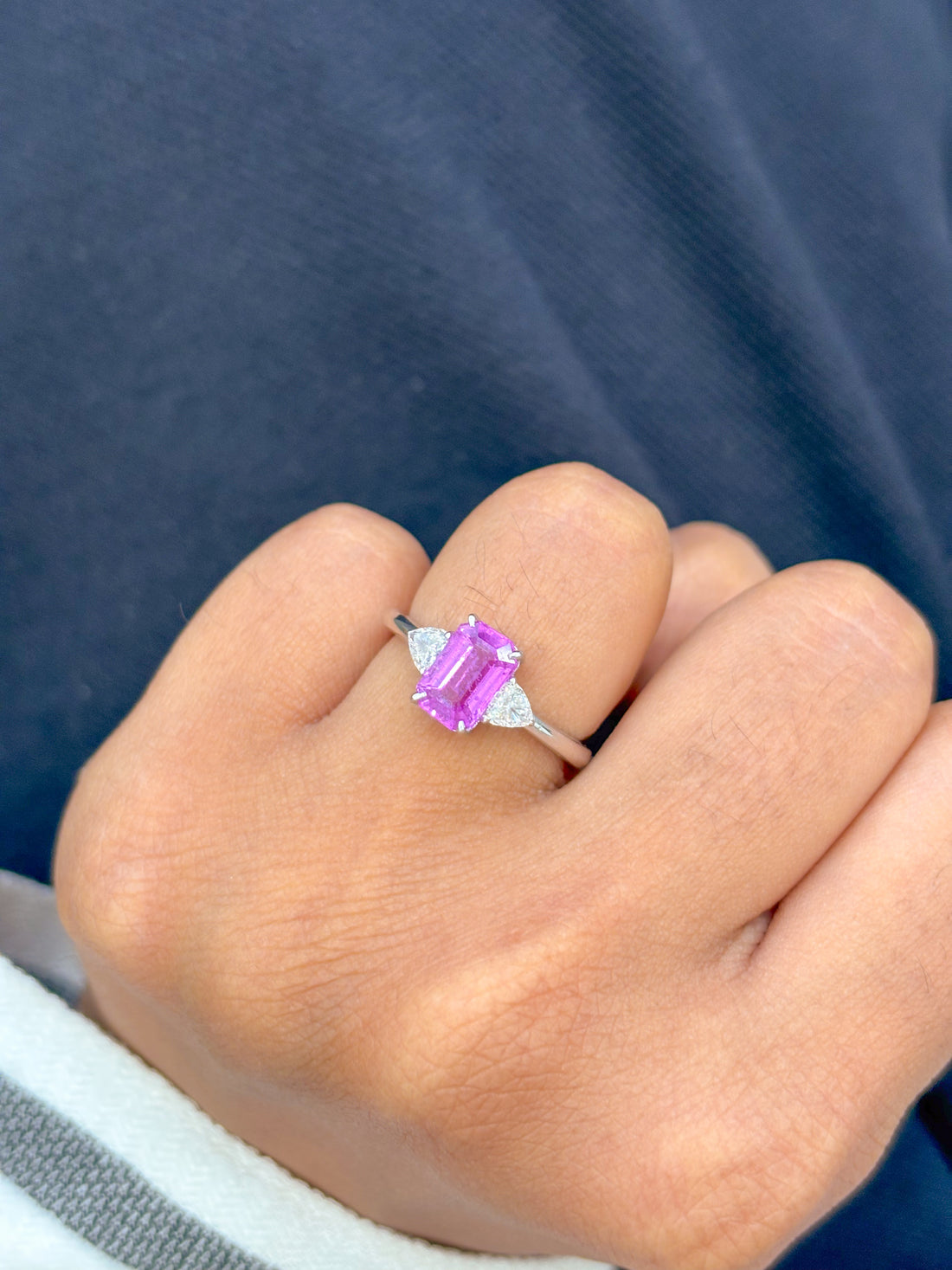 JPRG-601/1455 Pink Sapphire Ring | 18K