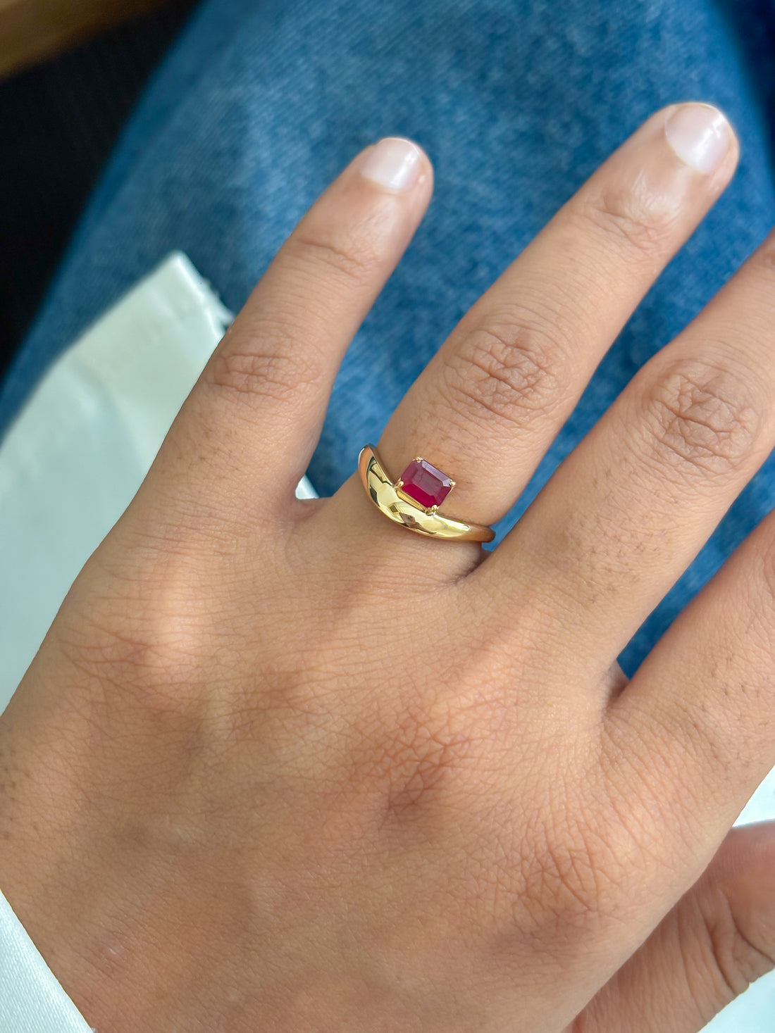 JPRG-6020/14708 Ruby Ring | 18K