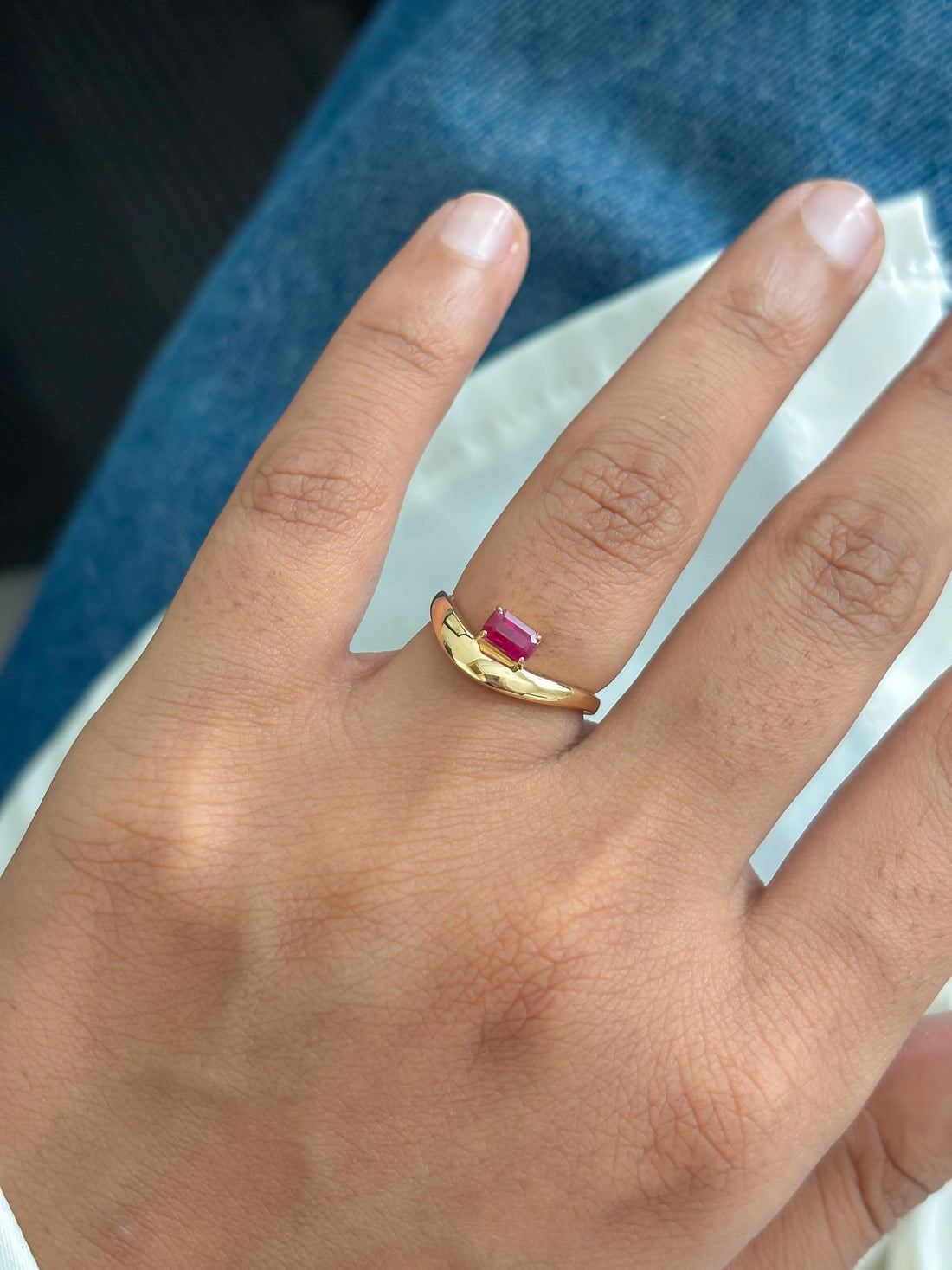 JPRG-6021/14709 Ruby Ring | 18K