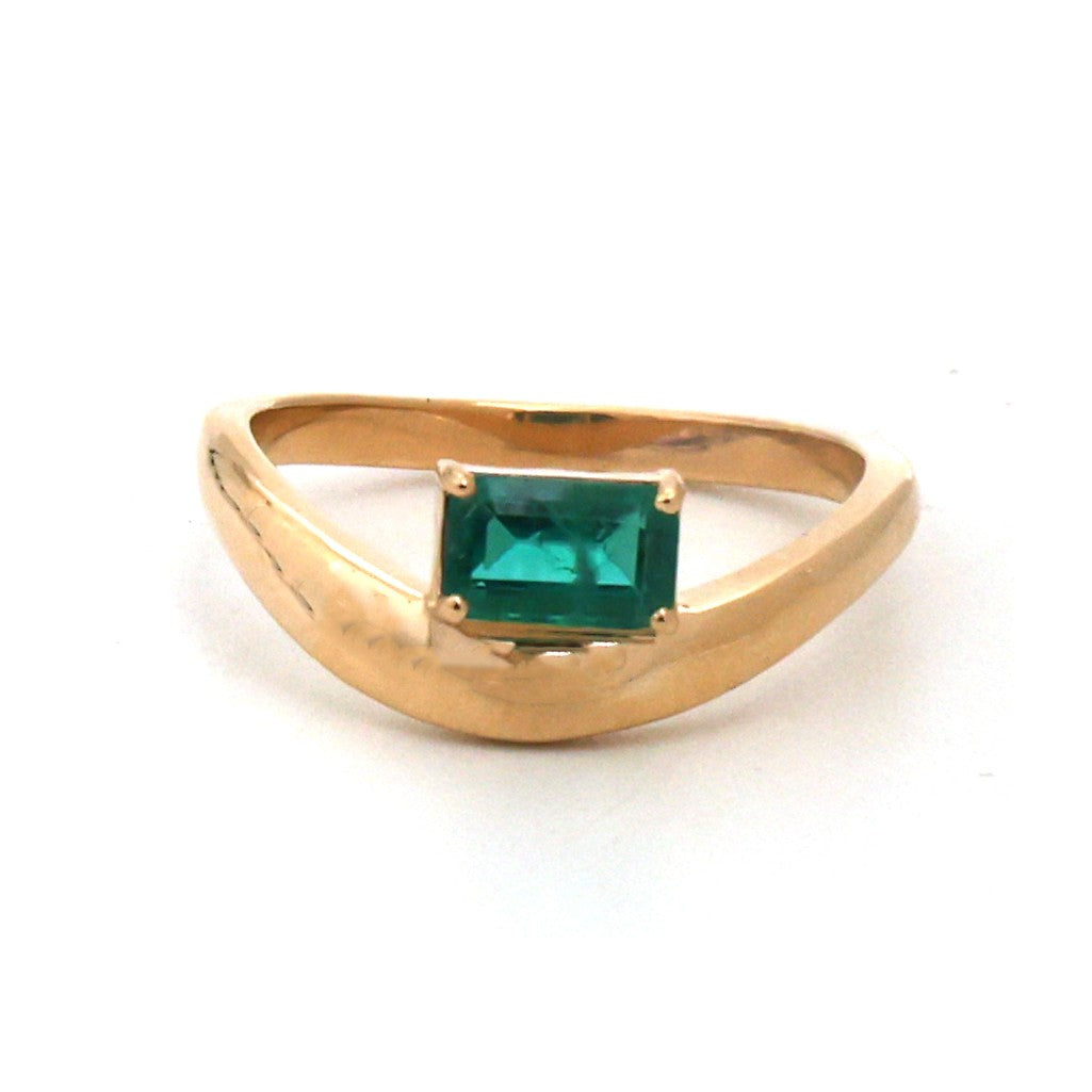 JPRG-6022/14710 Emerald Ring | 18K