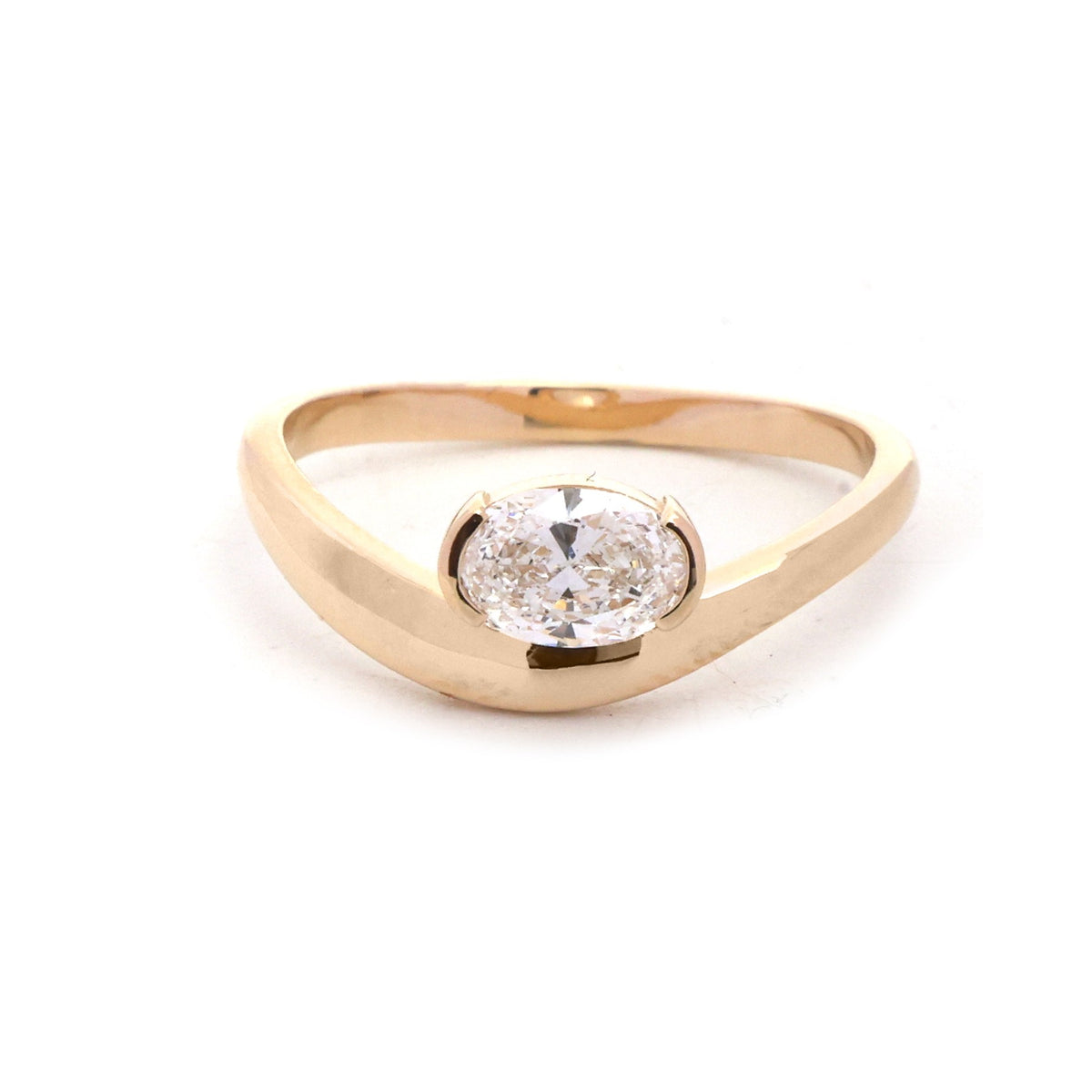 JPRG-6057/14851 Lab Grown Diamond Ring | 14K
