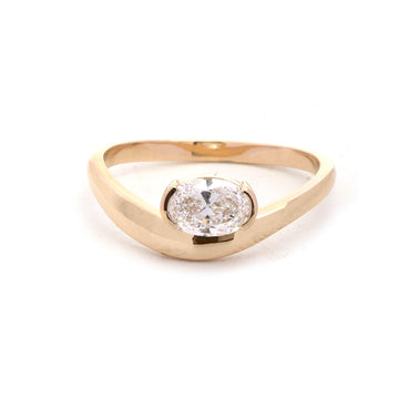 JPRG-6057/14851 Lab Grown Diamond Ring | 14K