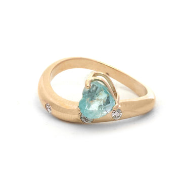 JPRG-6058/14852 Diamond Emerald Ring | 14K