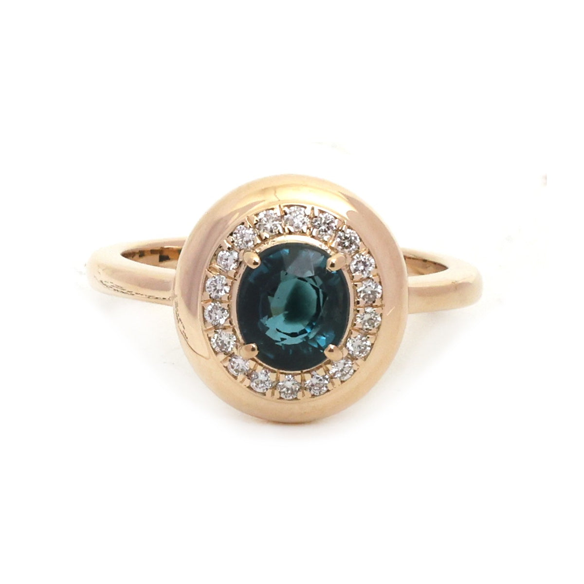 JPRG-6062/14864 Tourmaline Mix Diamond Ring | 14K
