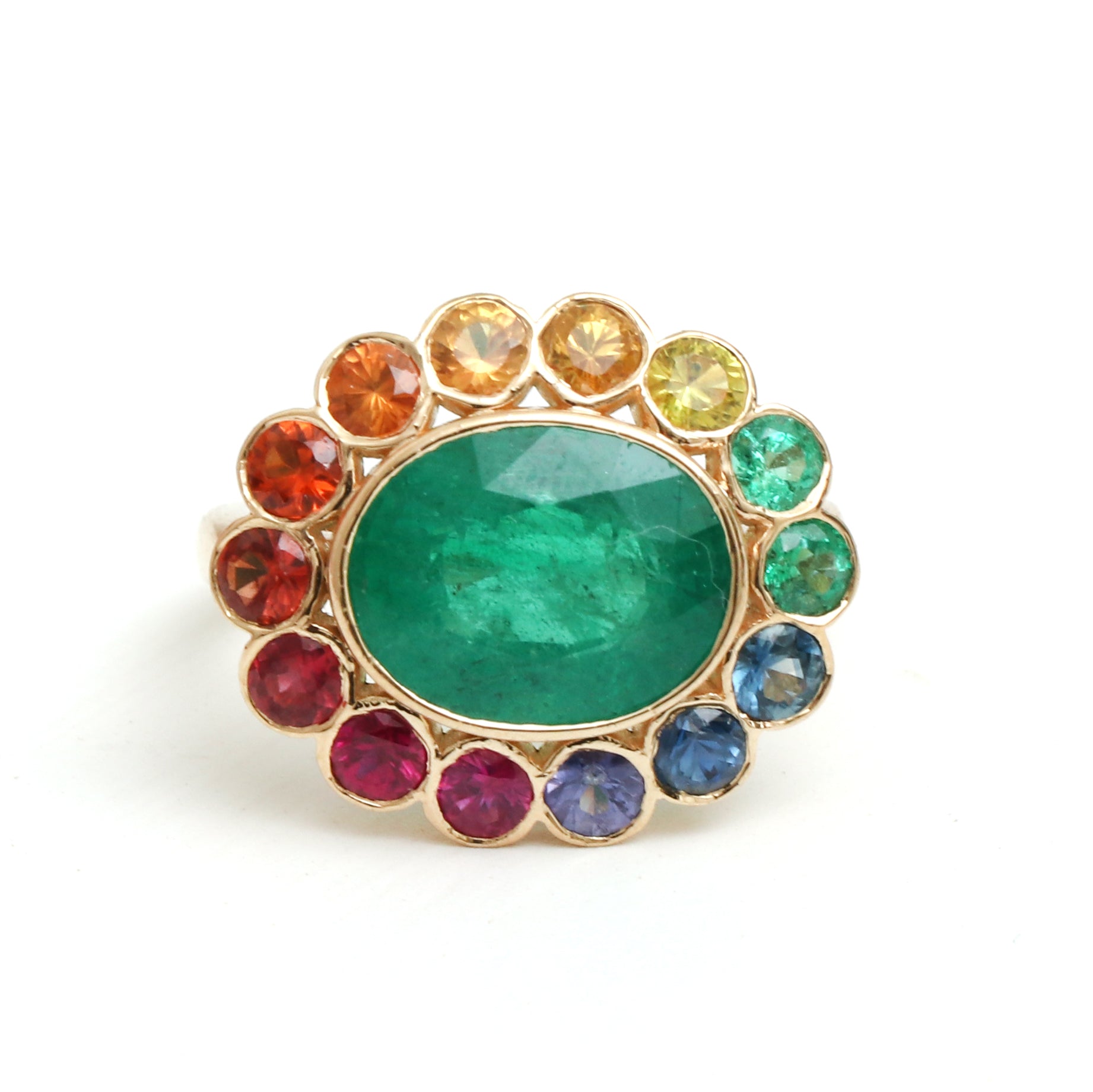 JPRG-617/1591 Emerald Ring | 18K