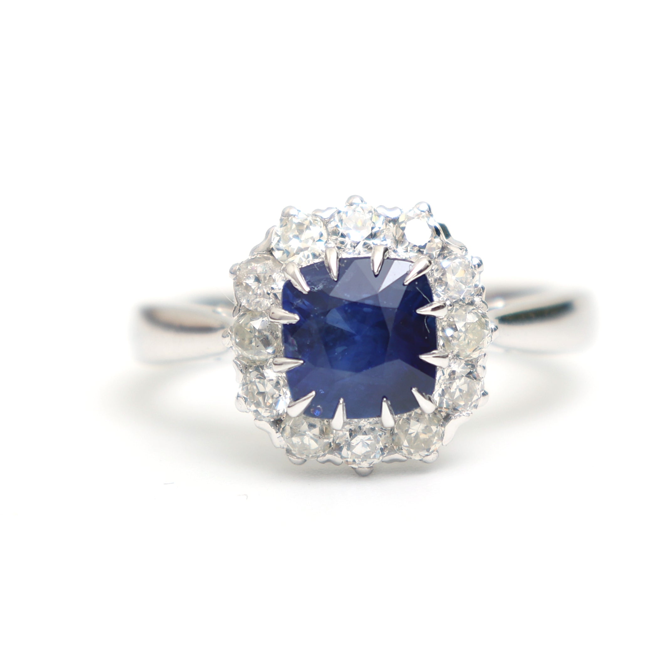 JPRG-670/1384 Blue Sapphire Ring | 18K