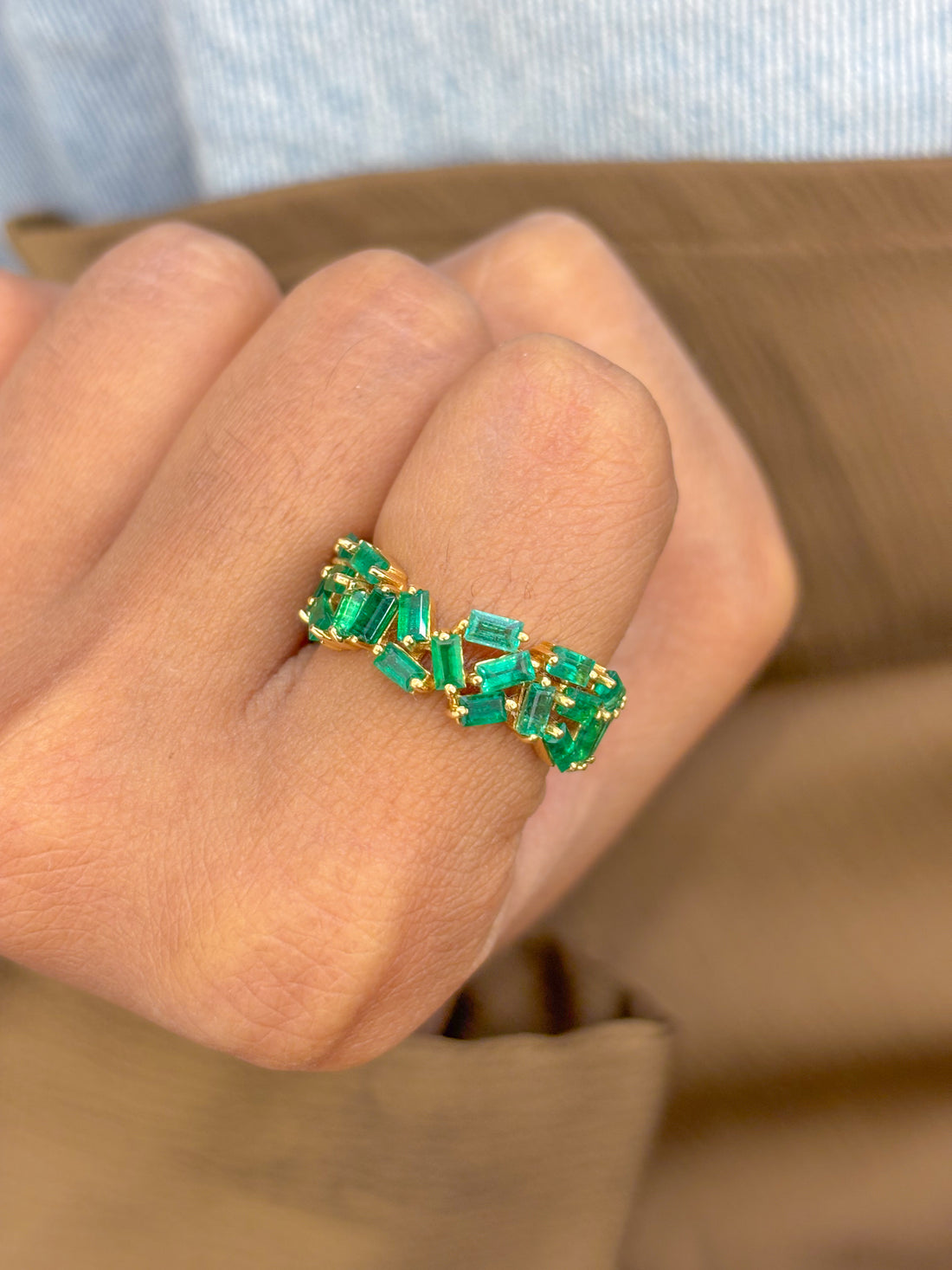 JPRG-674/1593 Emerald Ring | 18K