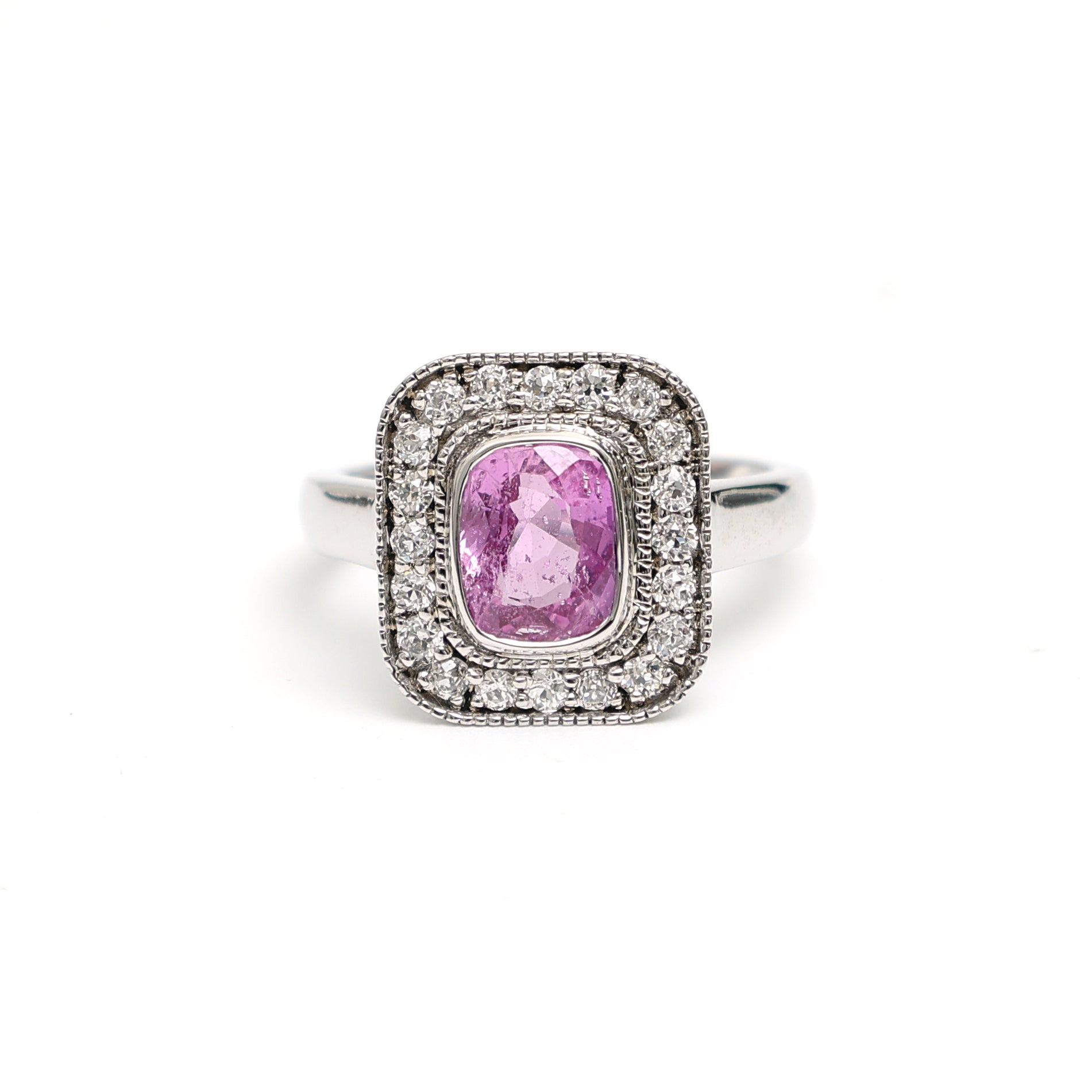 JPRG-681/1465 Pink Sapphire Ring | 18K