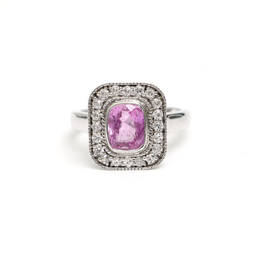 JPRG-681/1465 Pink Sapphire Ring | 18K