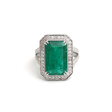 JPRG-688/1681 Emerald Ring | 18K