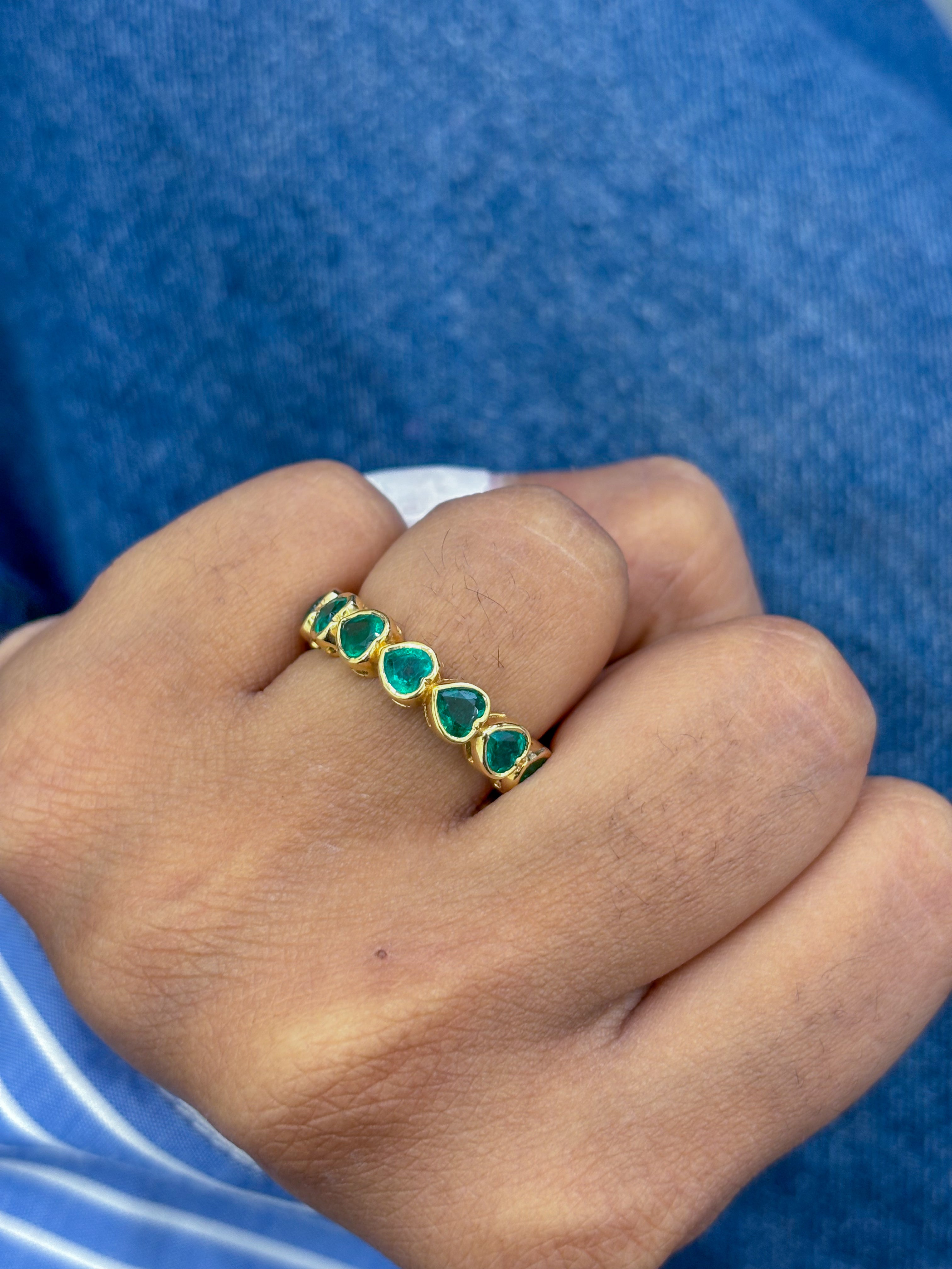 JPRG-692/1599 Emerald Ring | 18K