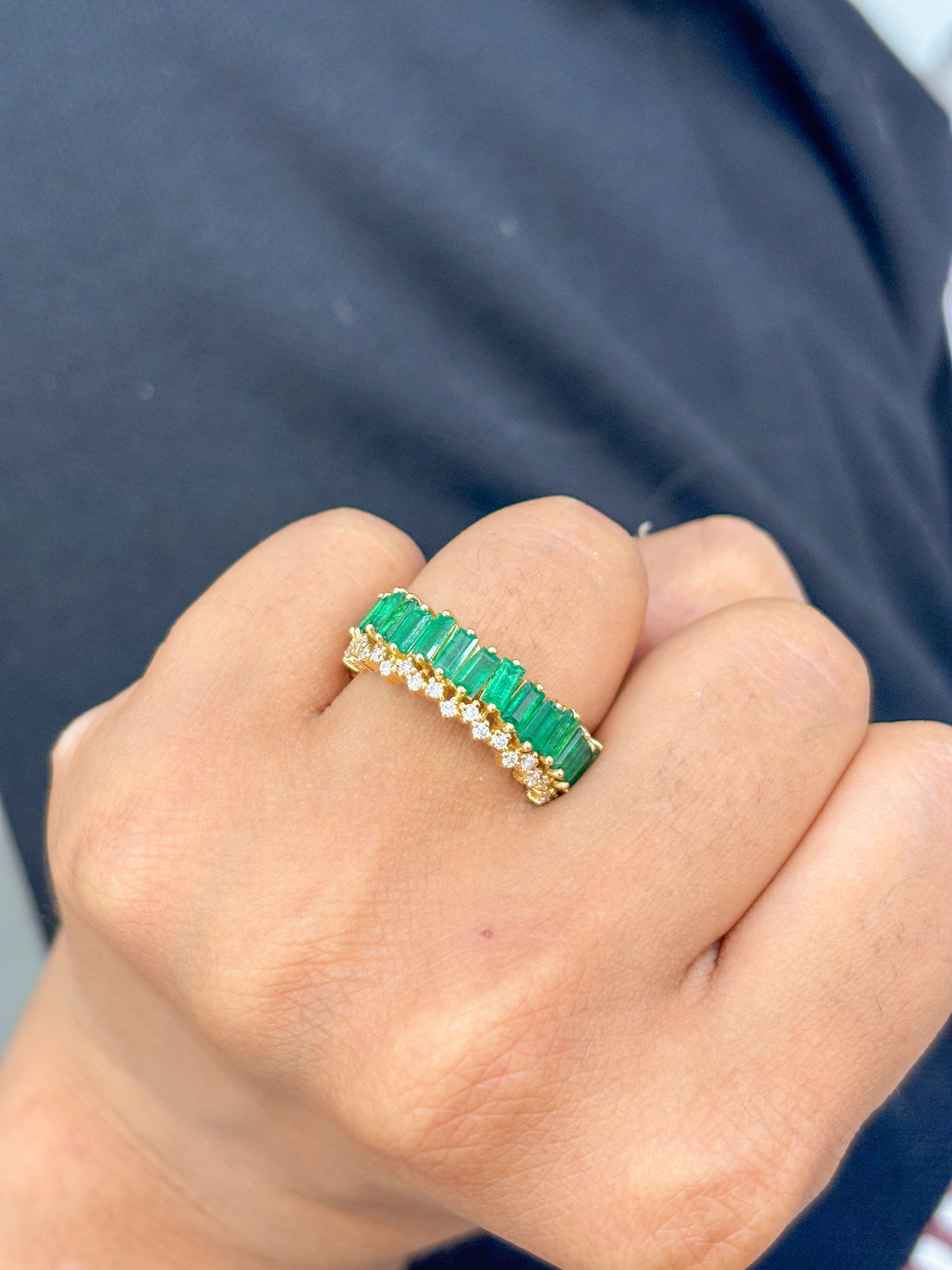 JPRG-726/1684 Emerald Ring | 18K