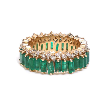 JPRG-726/1684 Emerald Ring | 18K