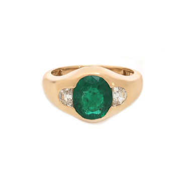 JPRG-728/1685 Emerald Ring | 18K