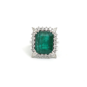 JPRG-741/1686 Emerald Ring | 18K