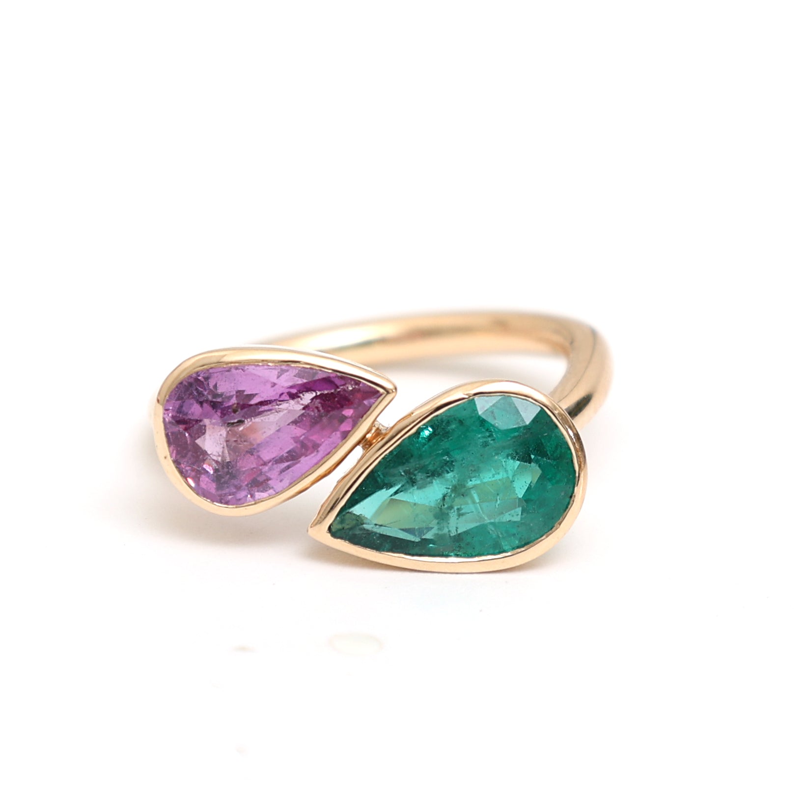 JPRG-747/1601 Pink Sapphire Ring | 18K