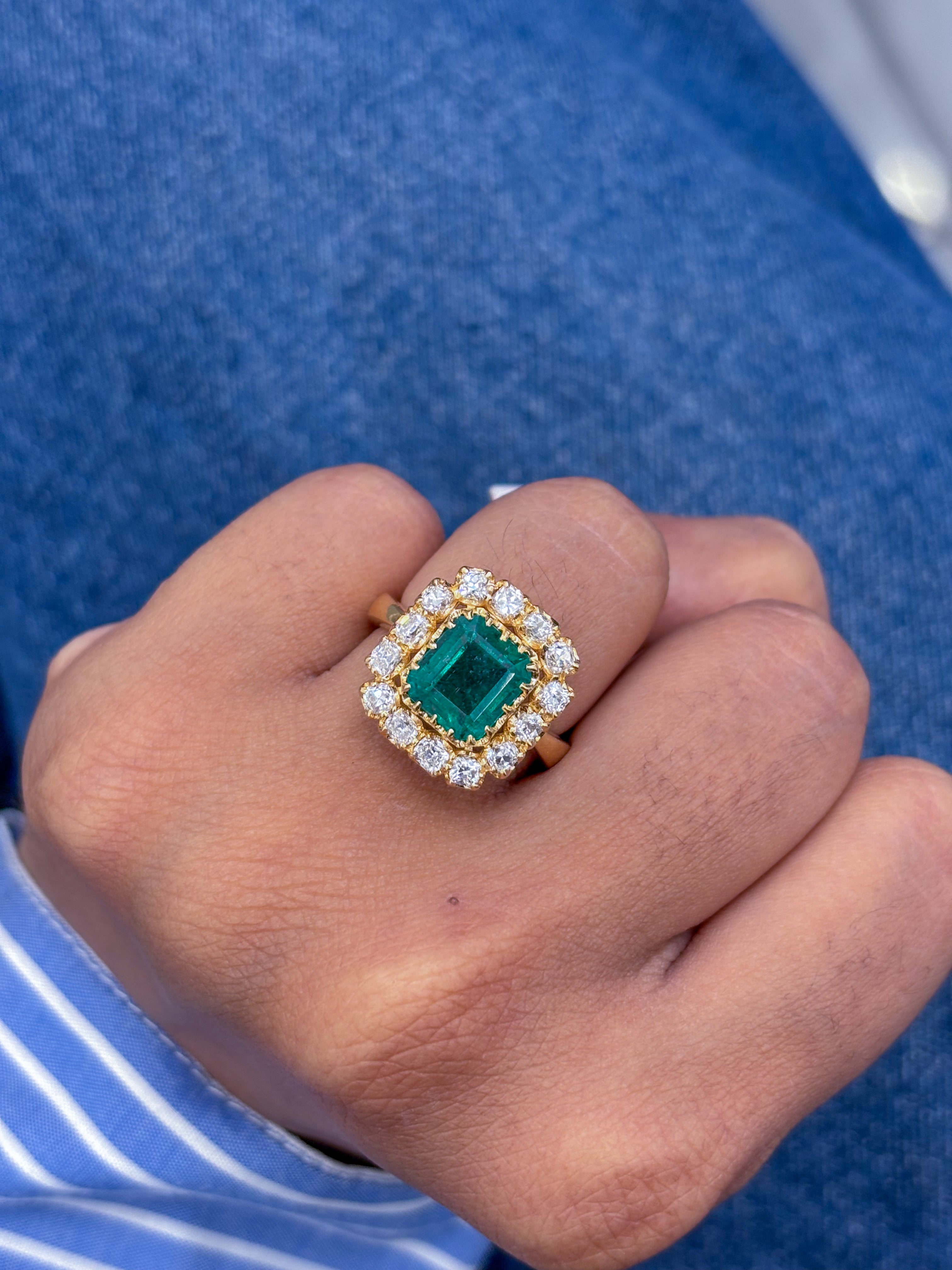 JPRG-752/1688 Emerald Ring | 18K