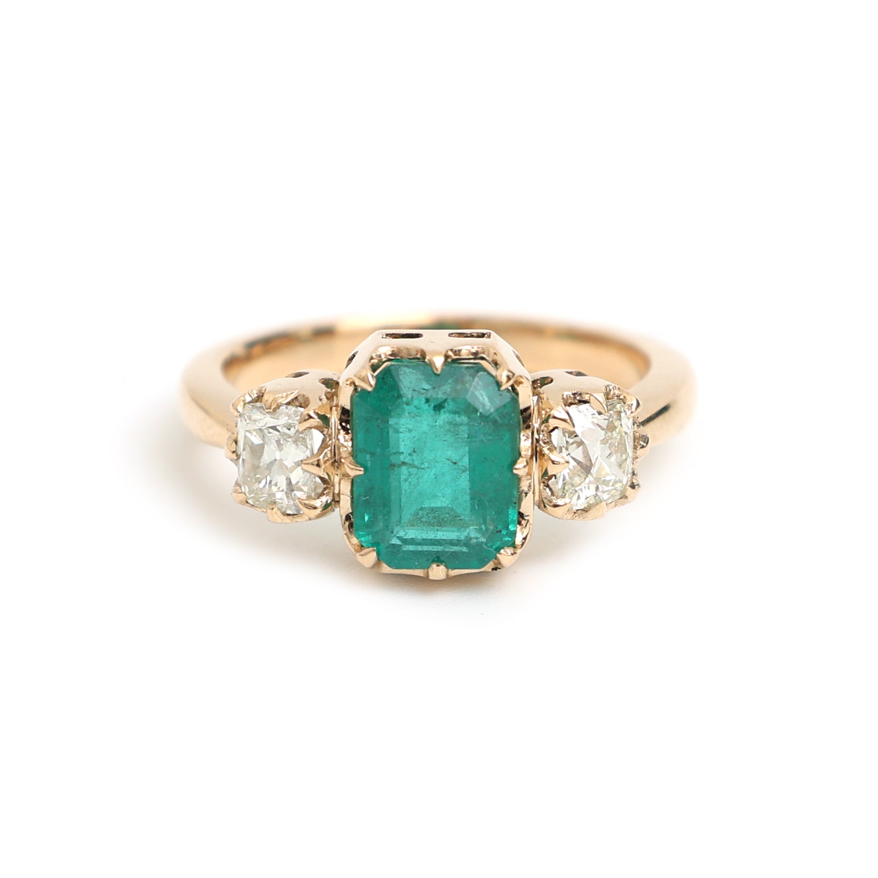 JPRG-753/1689 Emerald Ring | 18K