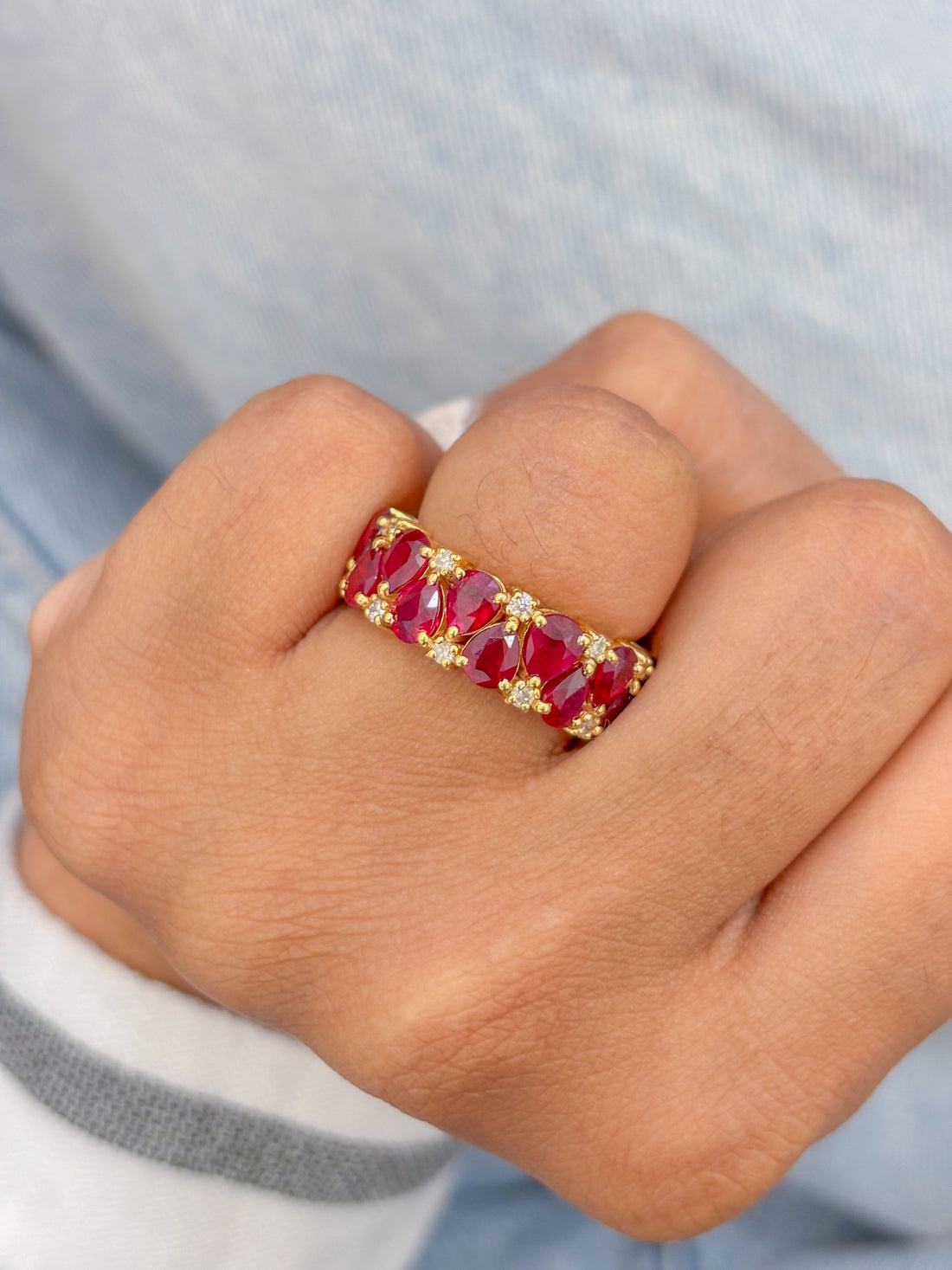 JPRG-781/1817 Ruby Ring | 18K