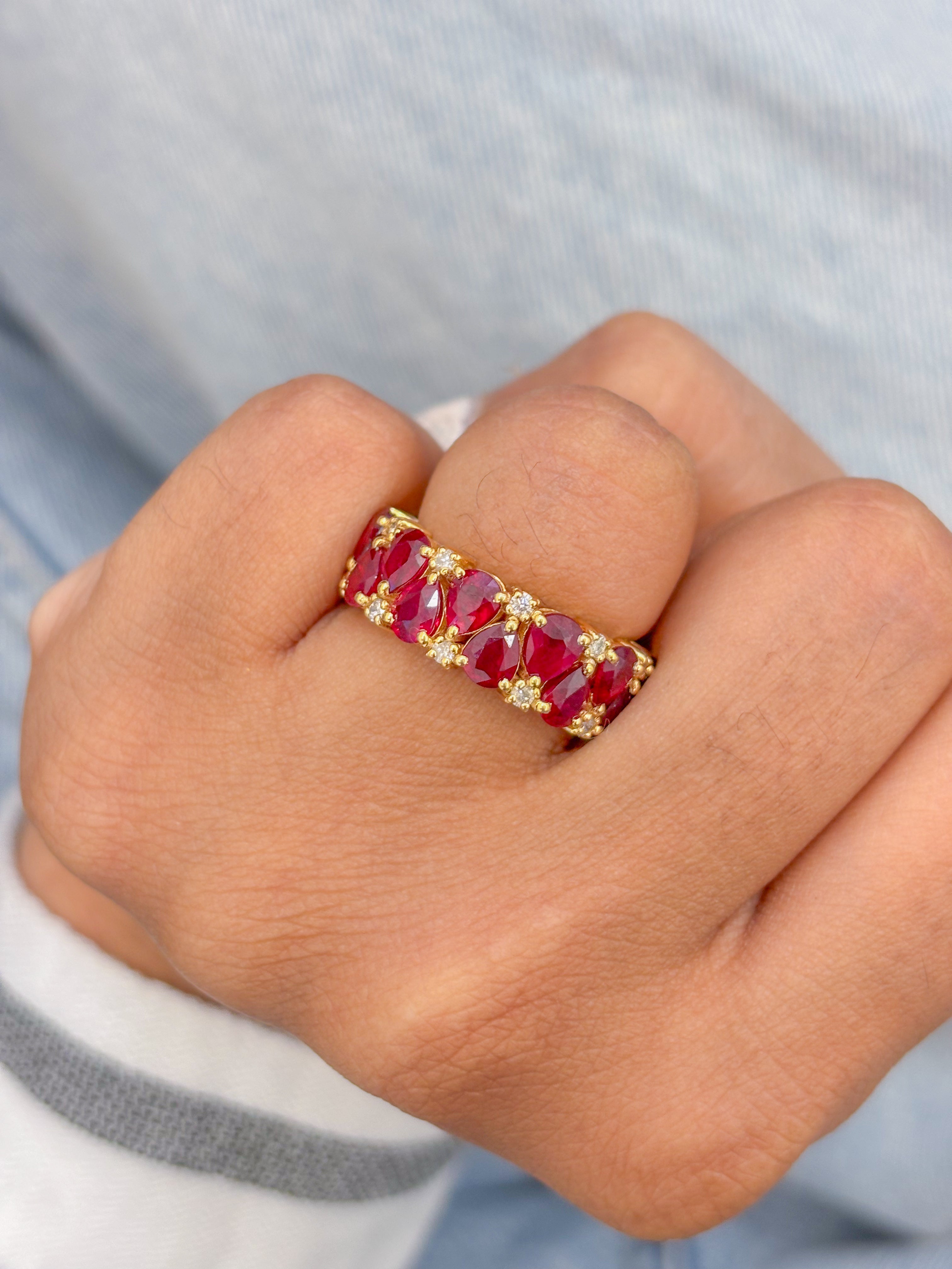 JPRG-781/1817 Ruby Ring | 18K