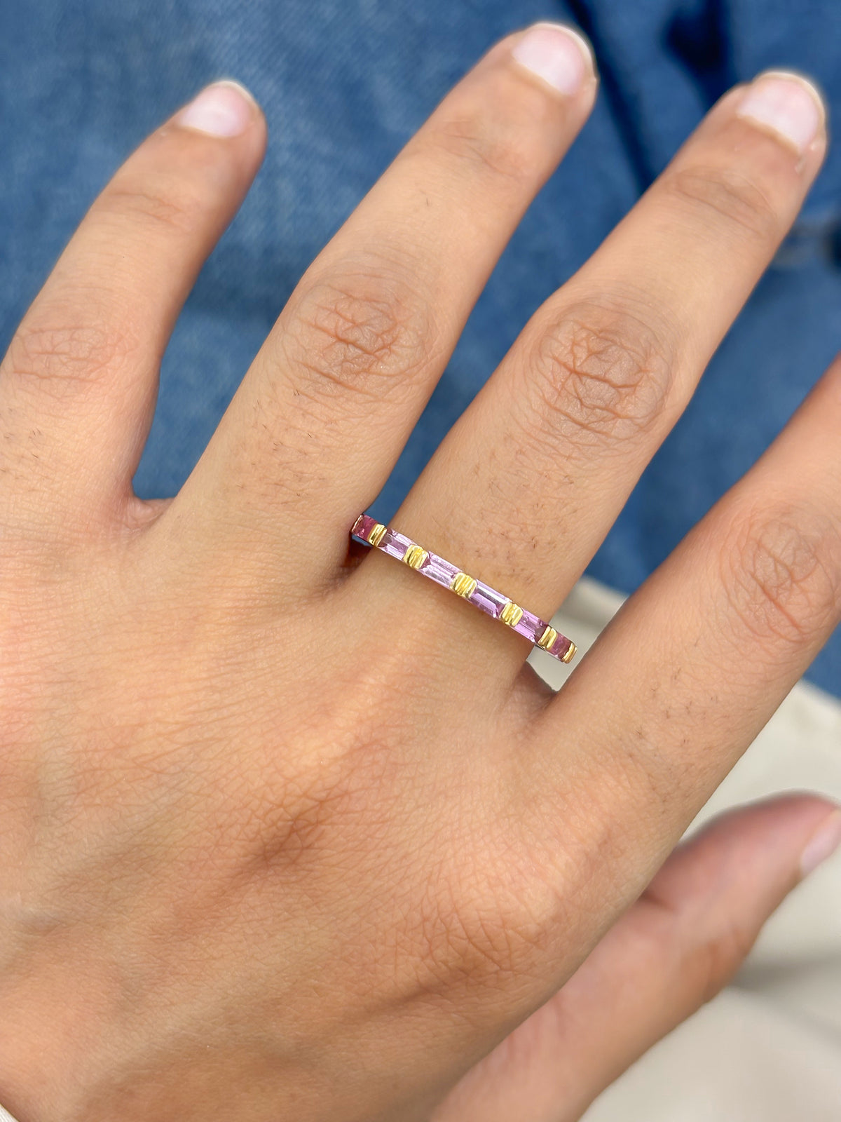 JPRG-791/1818 Pink Sapphire Ring | 18K