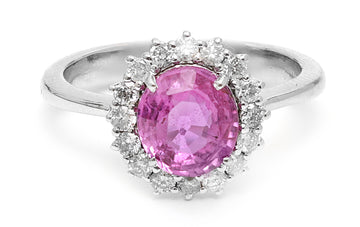 JPRG-792/1401 Pink Sapphire Ring | 18K