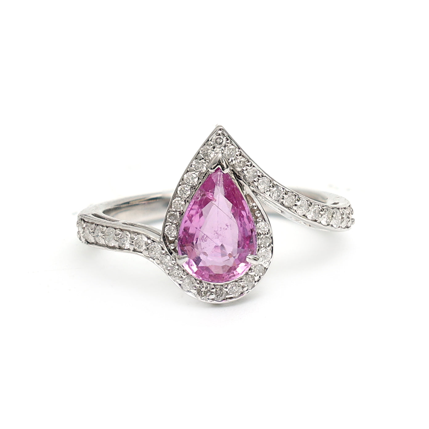 JPRG-798/1717 Pink Sapphire Ring | 18K
