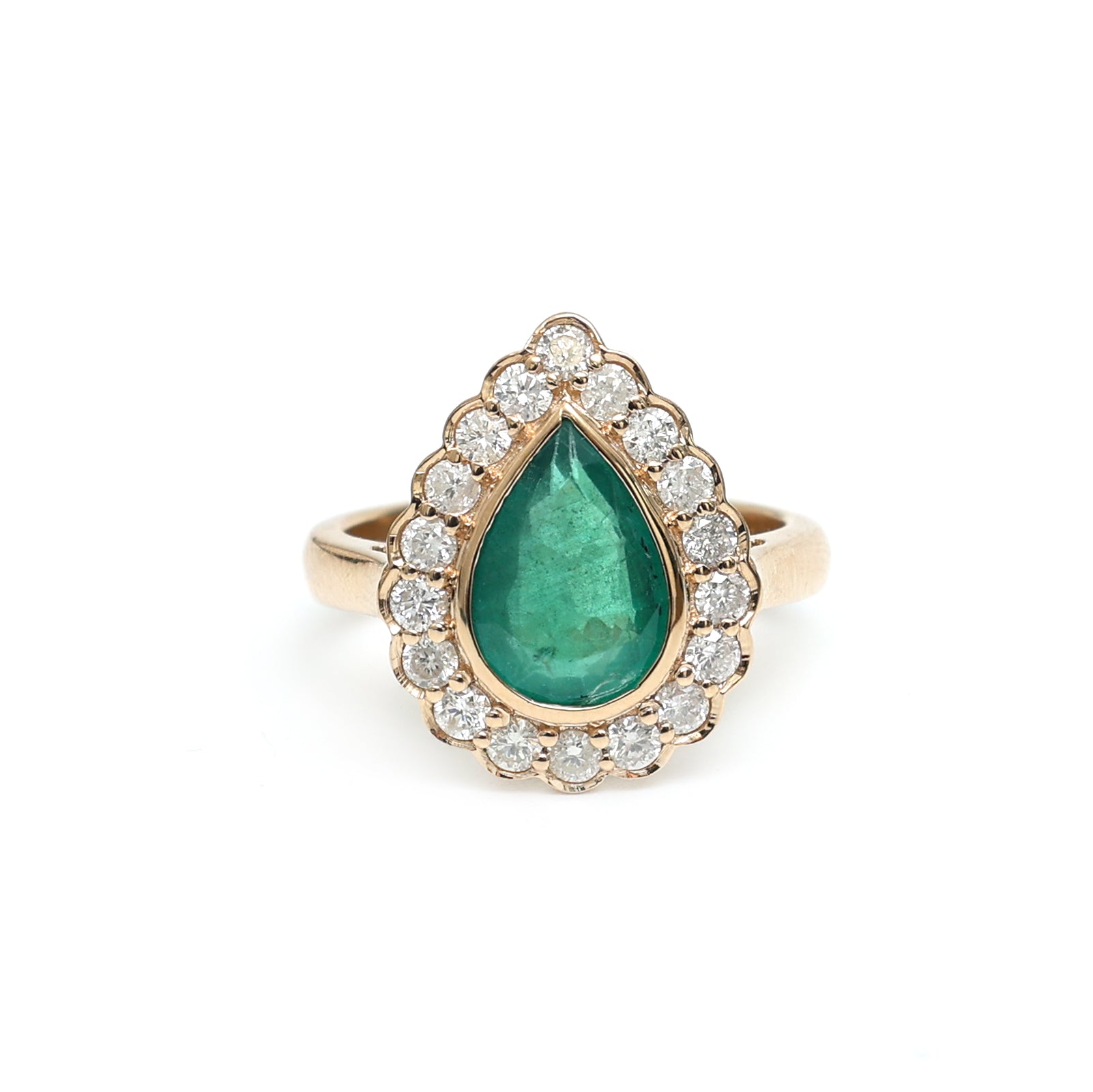 JPRG-837/1872 Emerald Ring | 18K