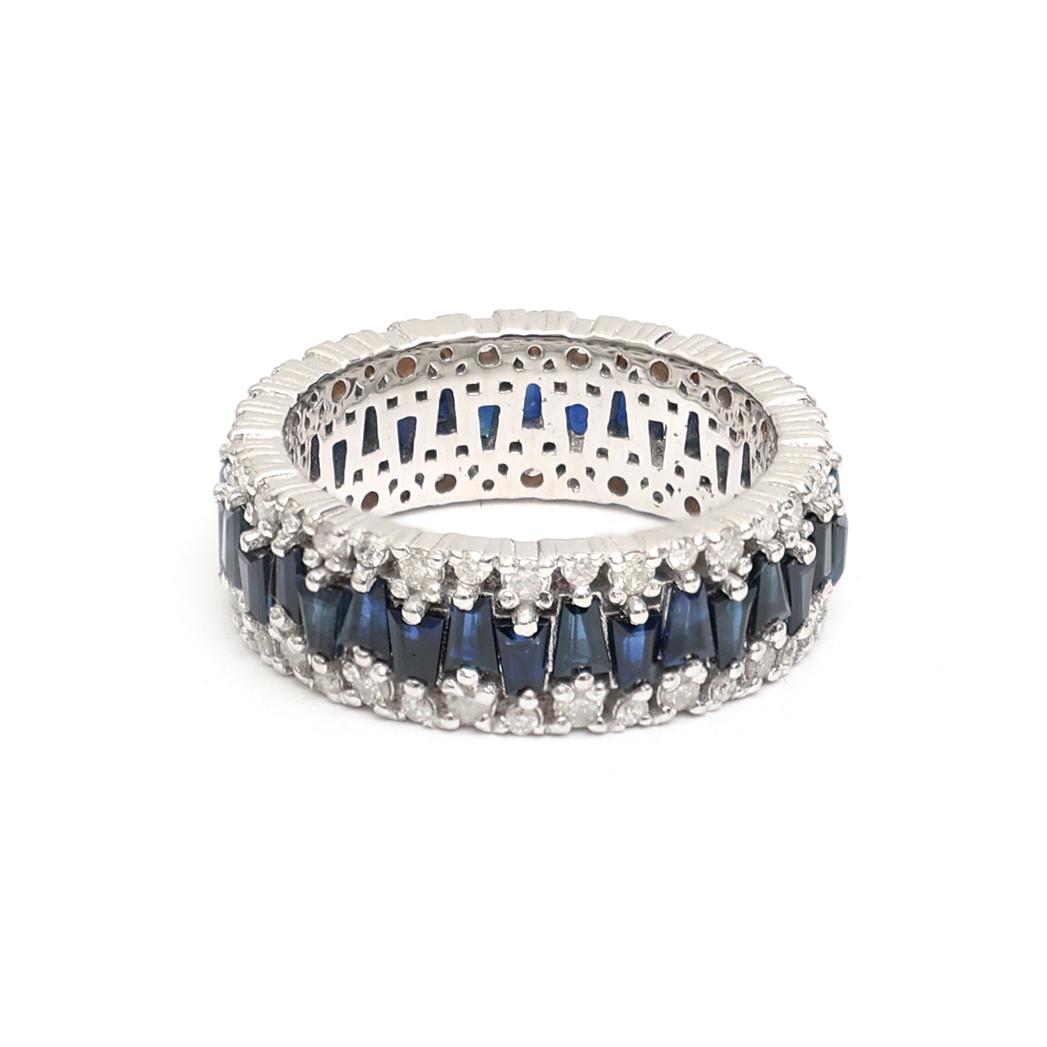 JPRG-841/1877 Blue Sapphire Ring | 18K