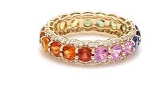 JPRG-84/1470 Rainbow Ring | 14K