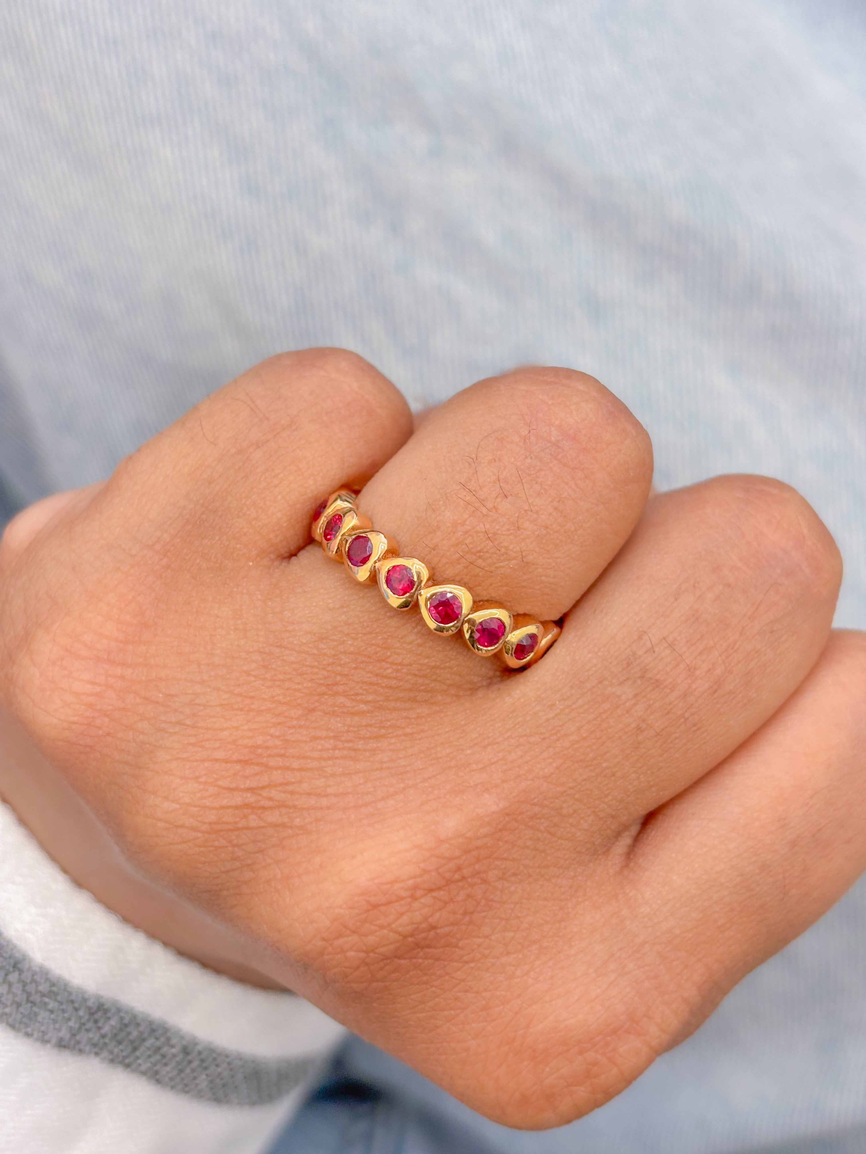 JPRG-858/1915 Ruby Ring | 18K