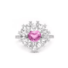 JPRG-860/1929 Pink Sapphire Ring | 18K