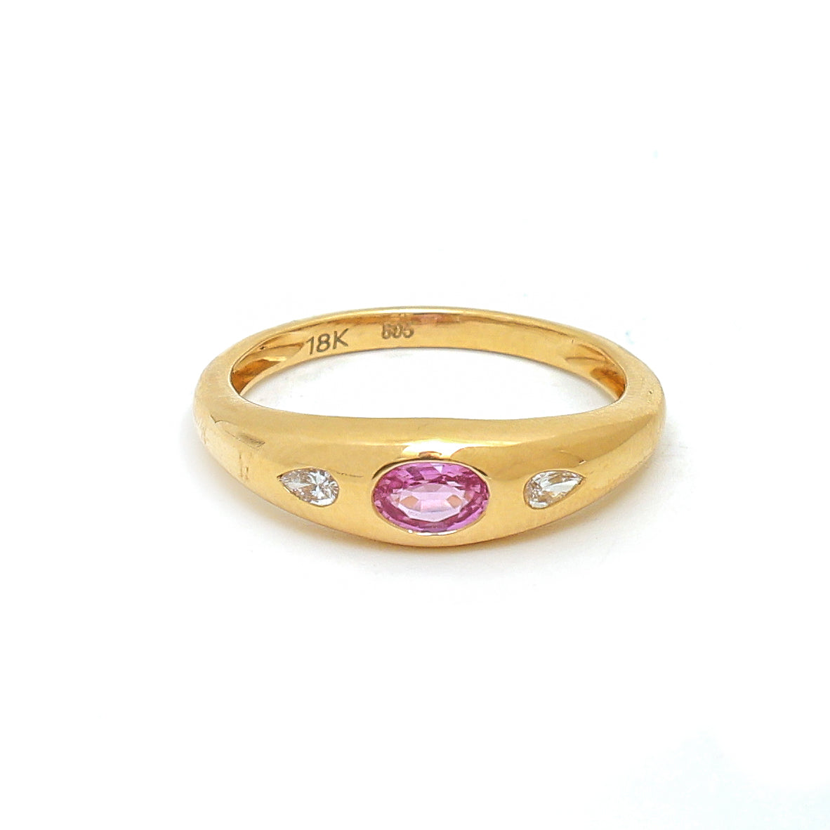 JPRG-895/2005 Pink Sapphire Ring | 18K